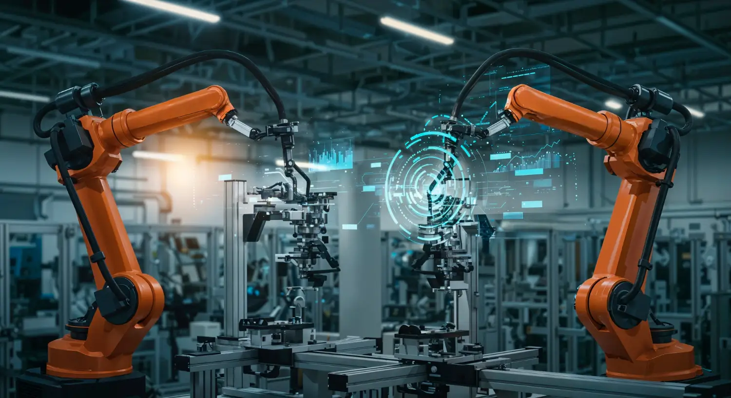como a automacao industrial aumenta a produtividade das empresas bracos roboticos industriais automa